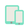 Tablet and smartphone